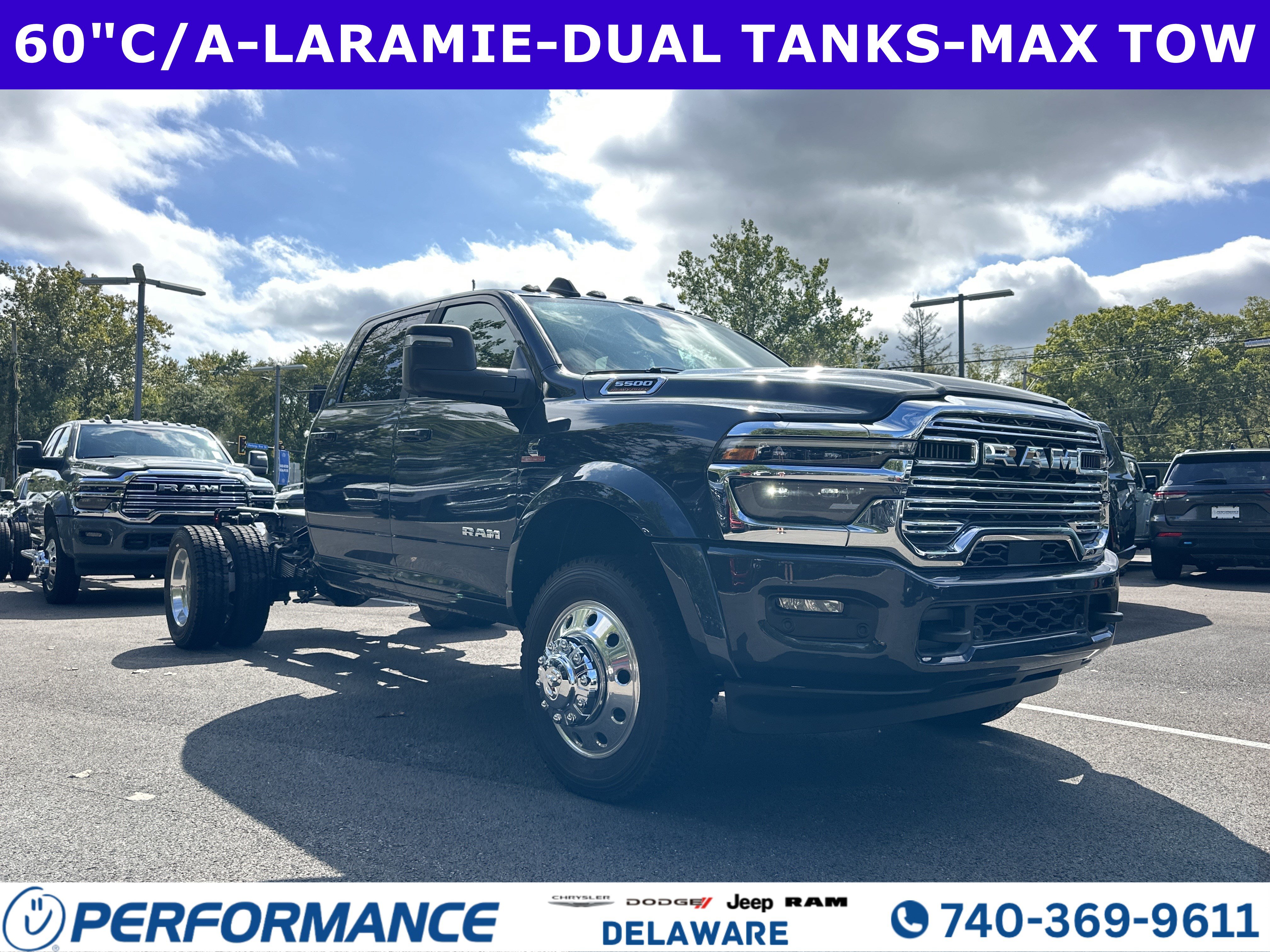 New 2027 RAM 5500 4x4 Crew Cab w/ Laramie Trim Package