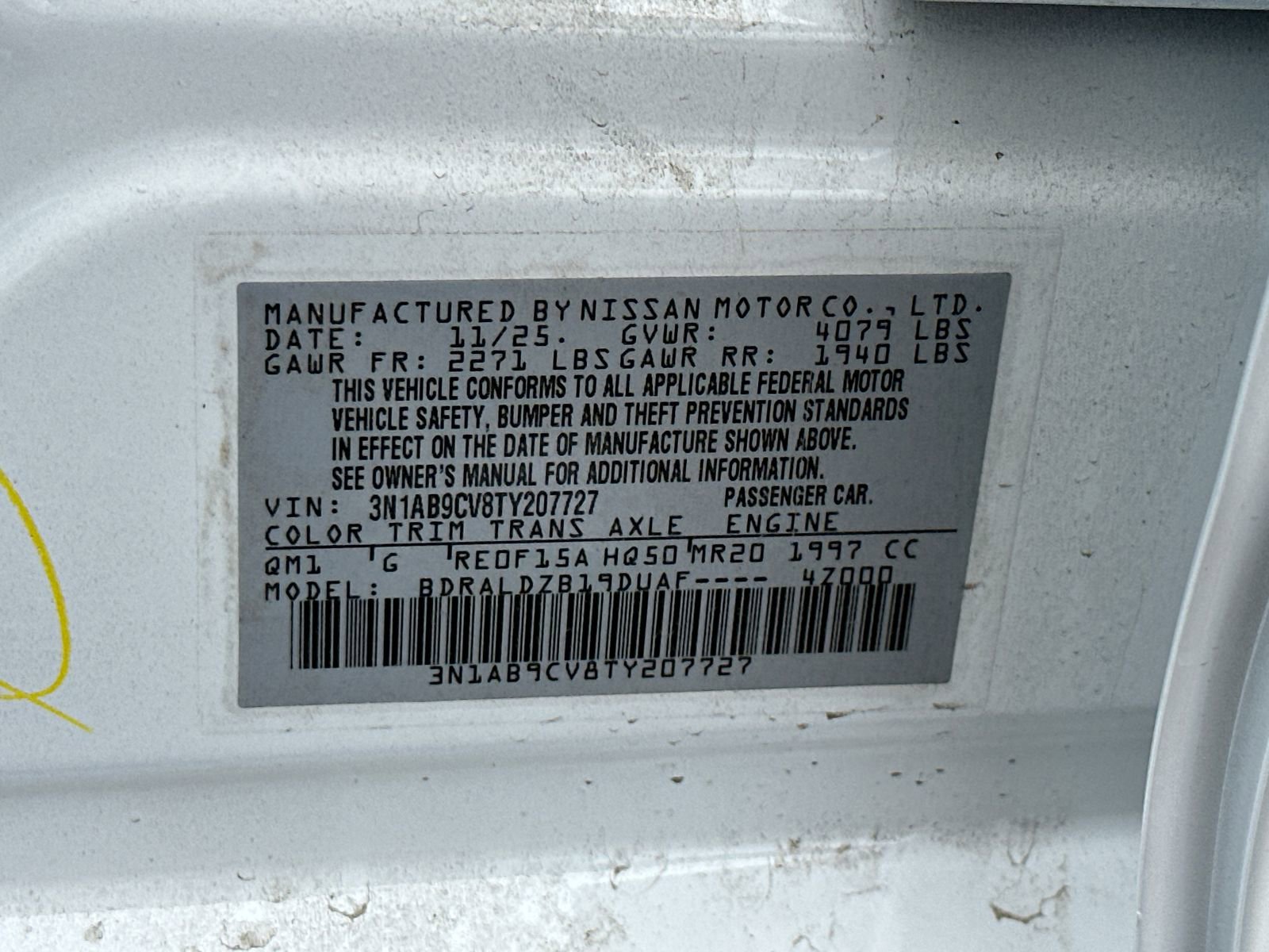 New 2026 Nissan Sentra SV w/ SV Convenience Package image 35