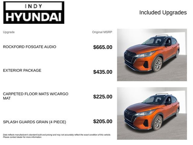 Used 2021 Nissan Kicks SV w/ Exterior Package FWD image 4