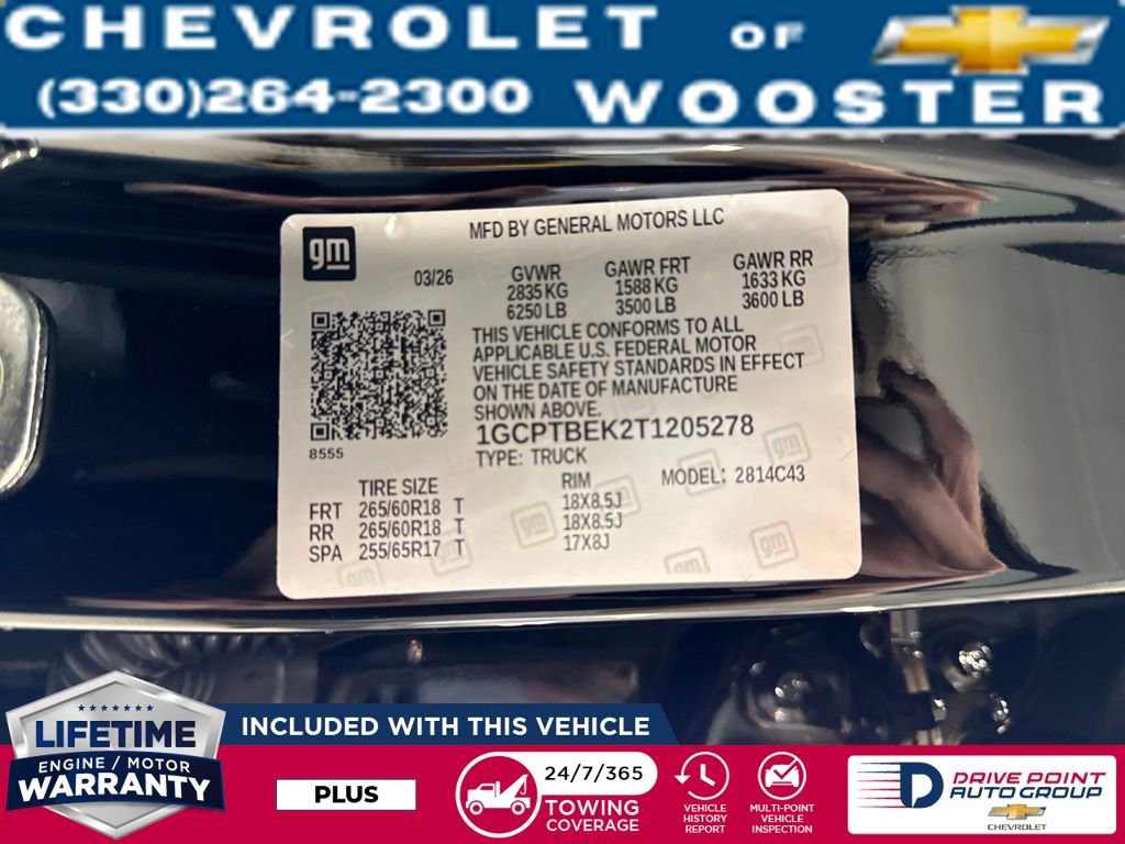 New 2026 Chevrolet Colorado W/T image 29