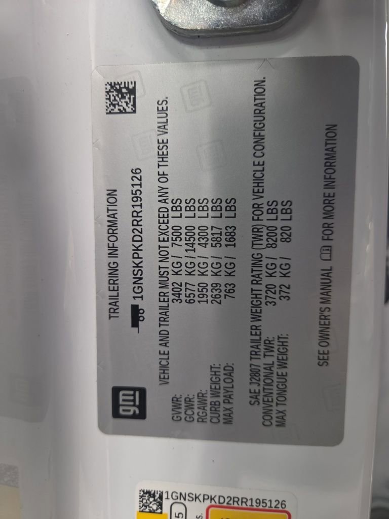 Used 2024 Chevrolet Tahoe Z71 w/ Luxury Package image 55