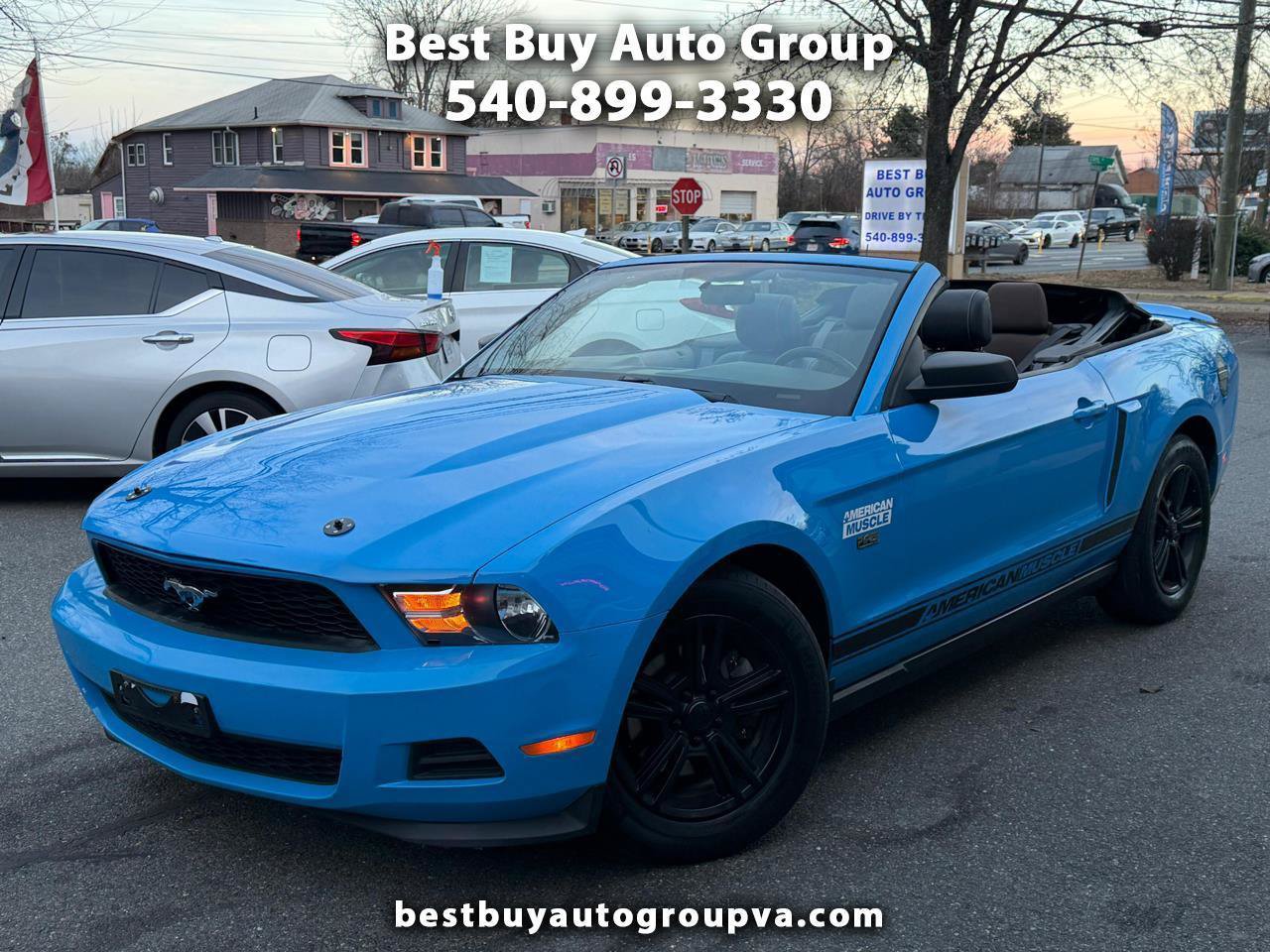 Used 2012 Ford Mustang V6 Convertible
