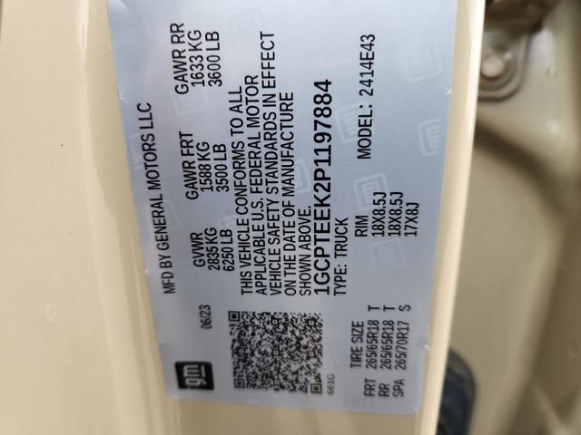 Certified 2023 Chevrolet Colorado Trail Boss w/ Technology Package image 32