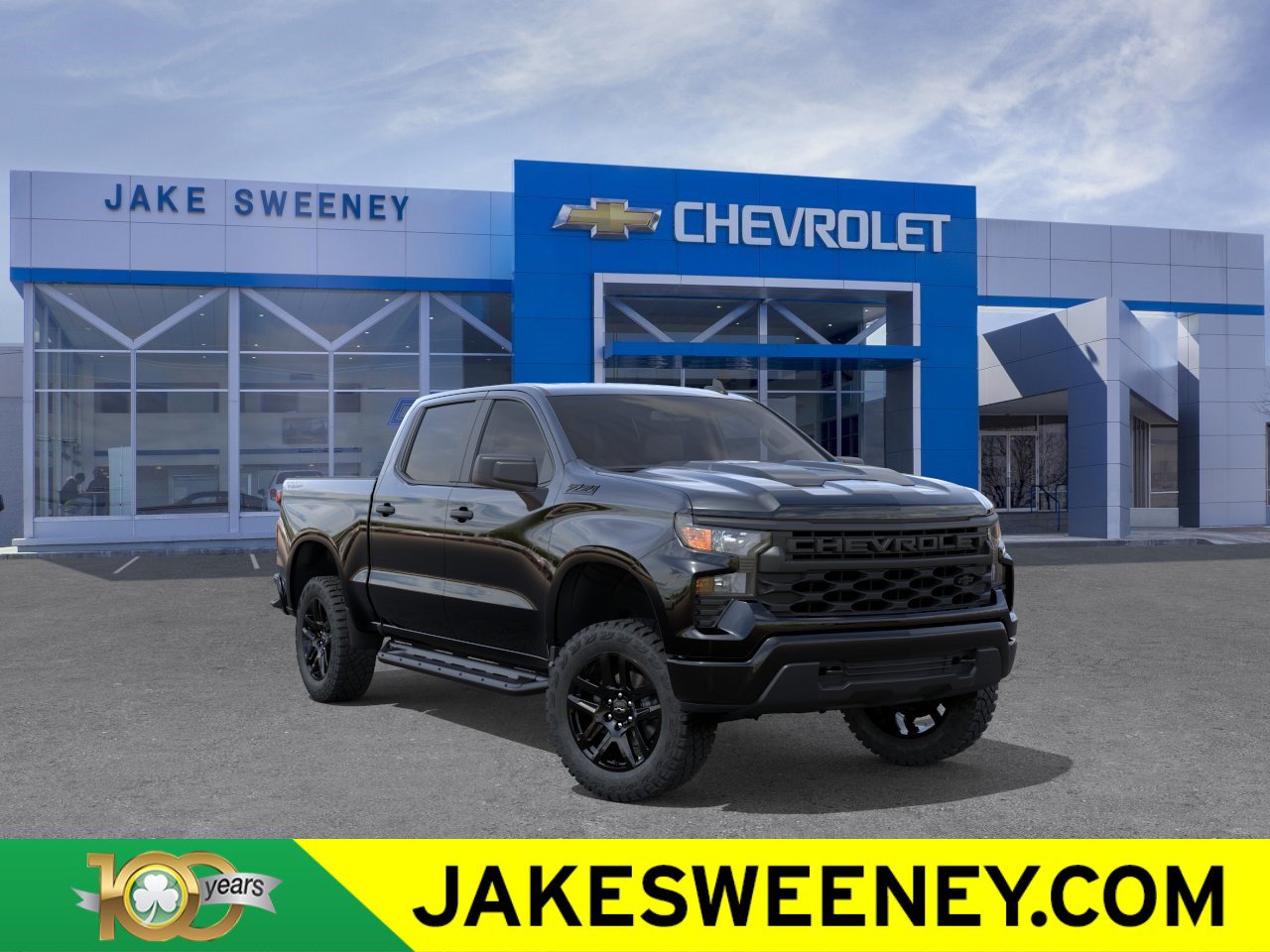 Used 2023 Chevrolet Silverado 1500 Custom Trail Boss w/ Midnight Edition AWD/4WD image 1