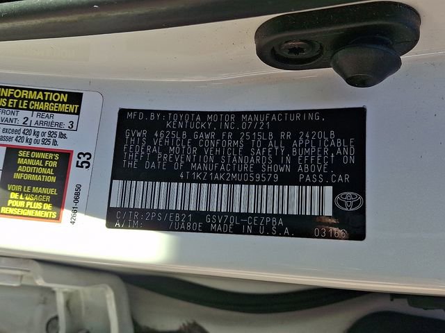 Used 2021 Toyota Camry TRD FWD image 29
