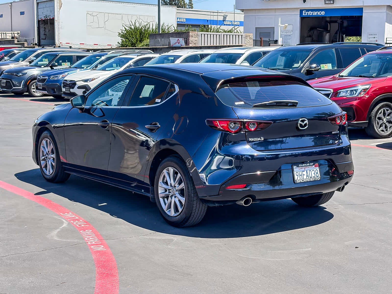 Used 2021 MAZDA MAZDA3 s FWD image 2