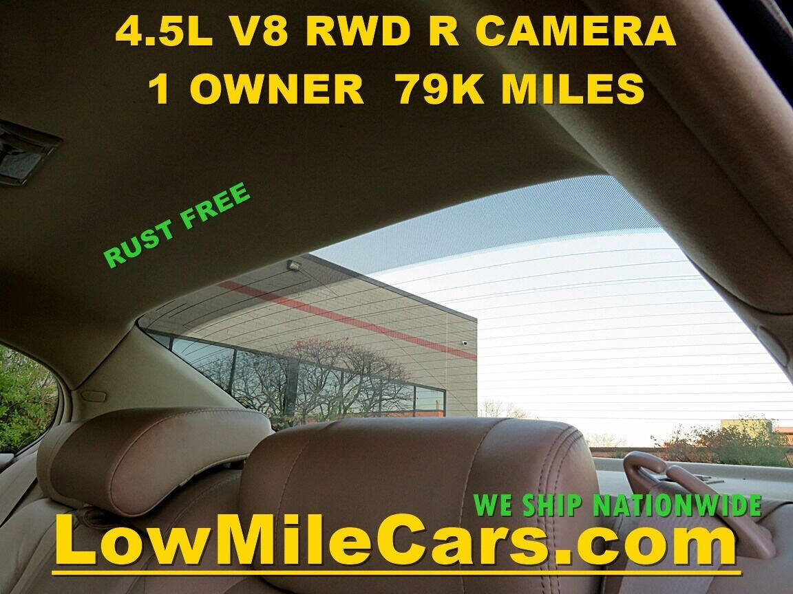Used 2004 INFINITI Q45 Luxury RWD image 69