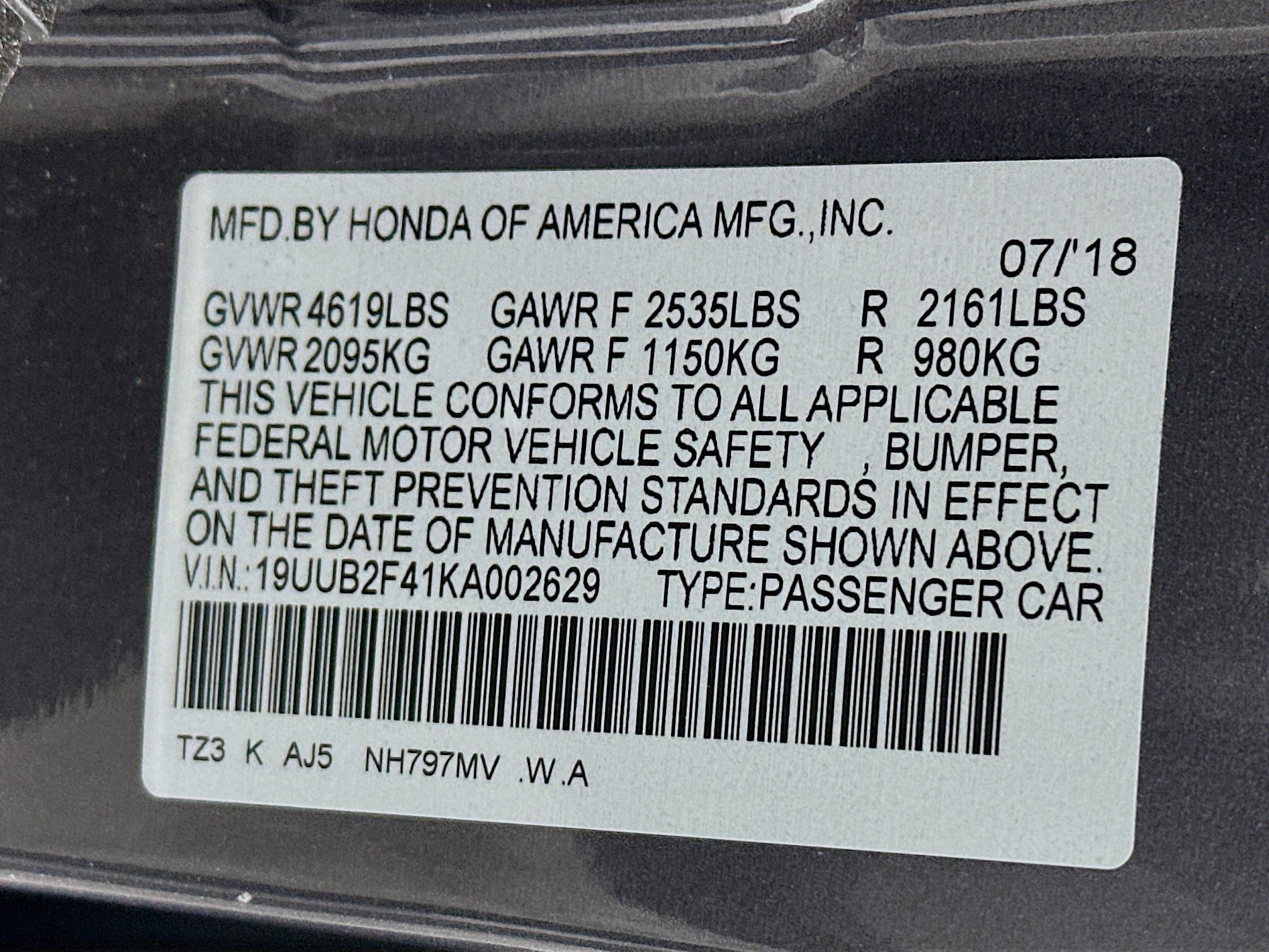 Used 2019 Acura TLX V6 w/ Technology Package image 12