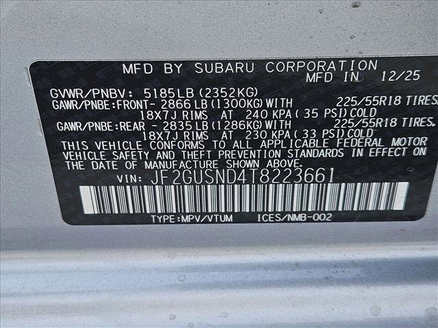 New 2026 Subaru Crosstrek 2.5i Limited image 18