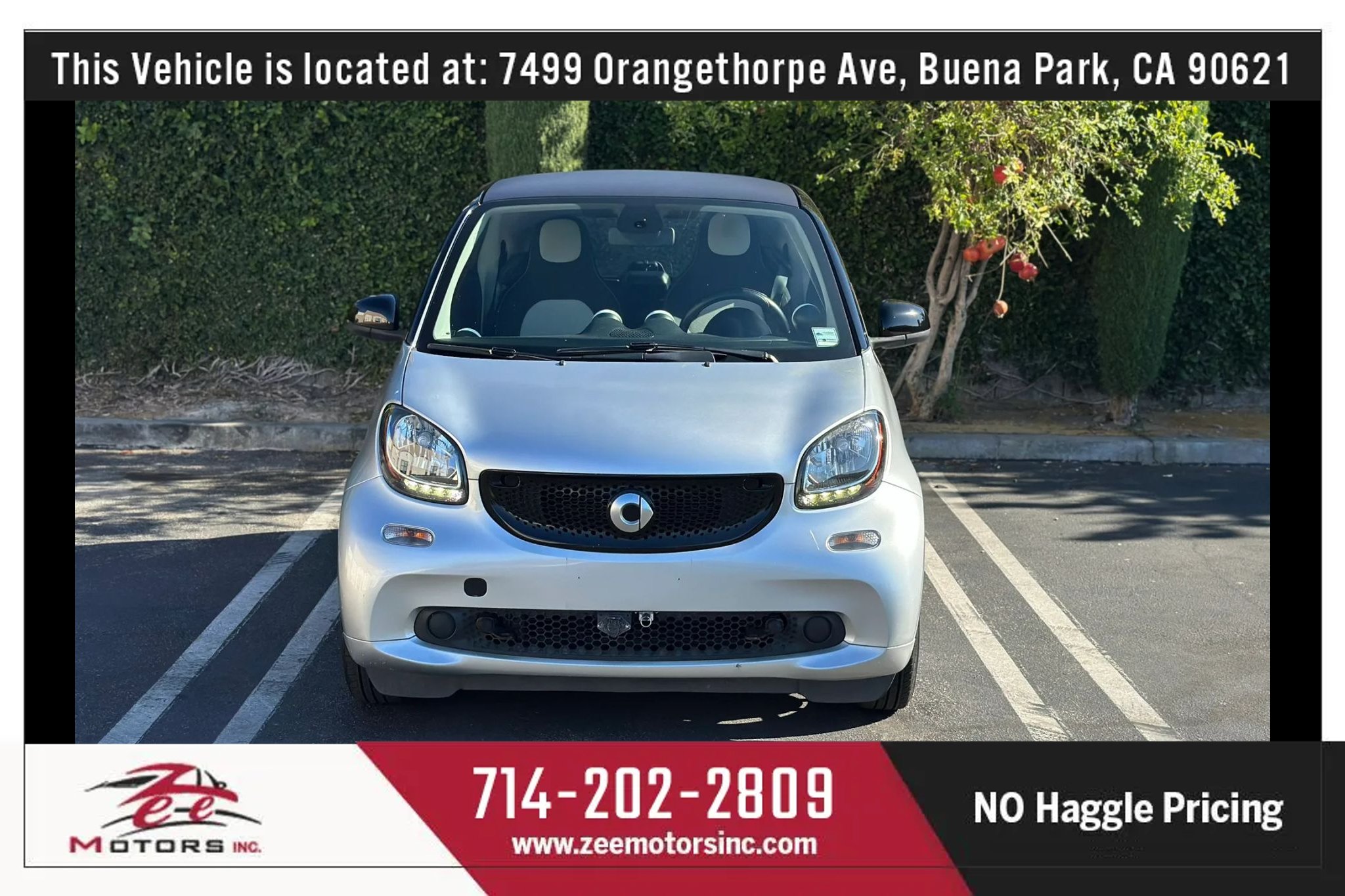 Used 2016 smart fortwo passion RWD image 3