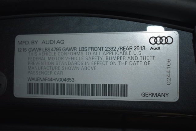 Used 2017 Audi A4 2.0T Premium Plus w/ Premium Plus Package AWD/4WD image 36