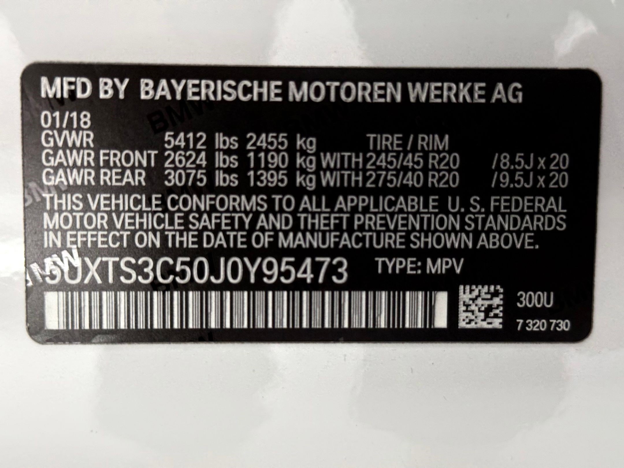 Used 2018 BMW X3 M40i AWD/4WD image 19