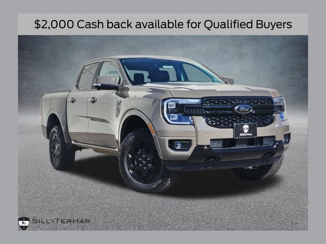 New 2025 Ford Ranger Lariat w/ Black Appearance Package AWD/4WD image 1