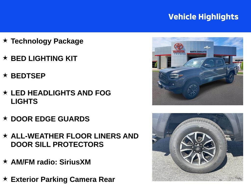 Used 2023 Toyota Tacoma TRD Sport w/ Technology Package AWD/4WD image 4
