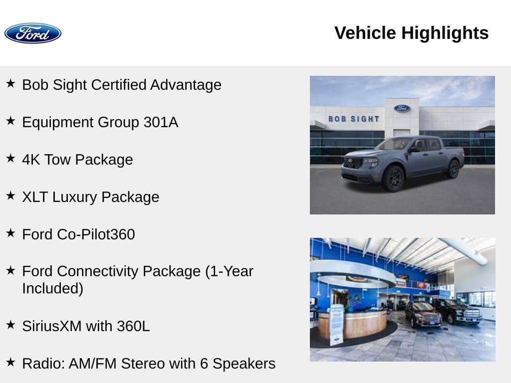 New 2026 Ford Maverick XLT w/ Equipment Group 301A AWD/4WD image 2