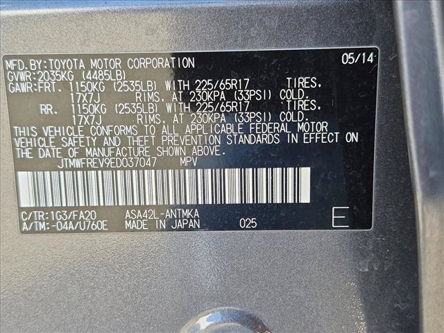 Used 2014 Toyota RAV4 XLE FWD image 24