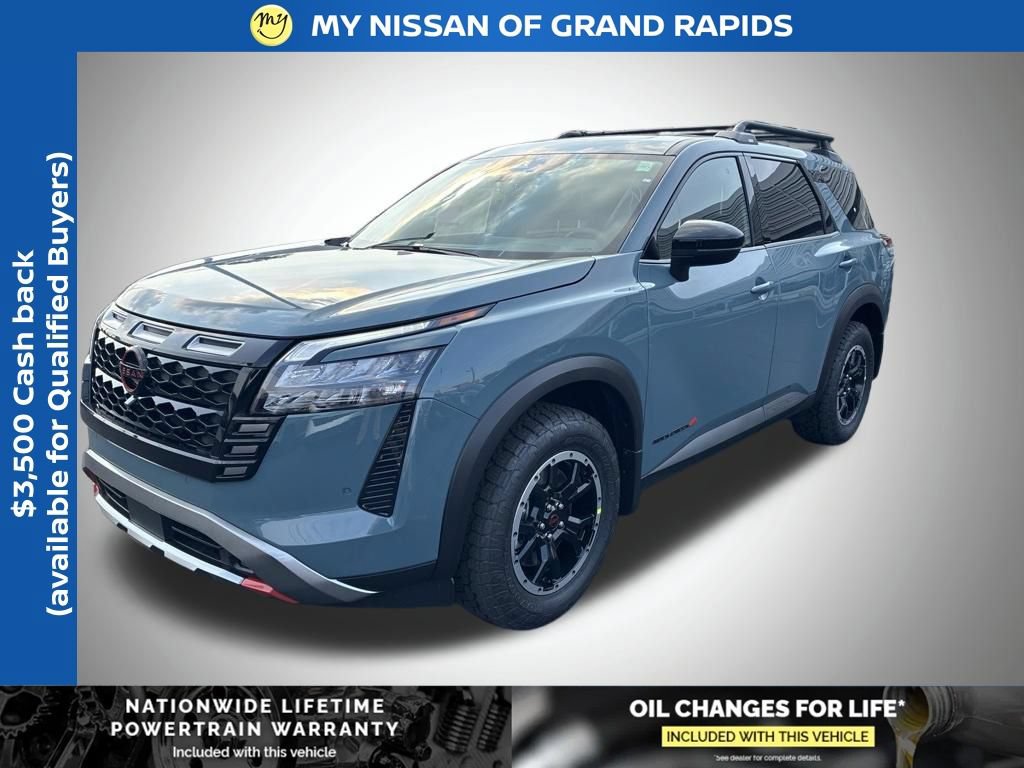 New 2026 Nissan Pathfinder Rock Creek w/ Rock Creek Premium Package AWD/4WD 360° Tour
