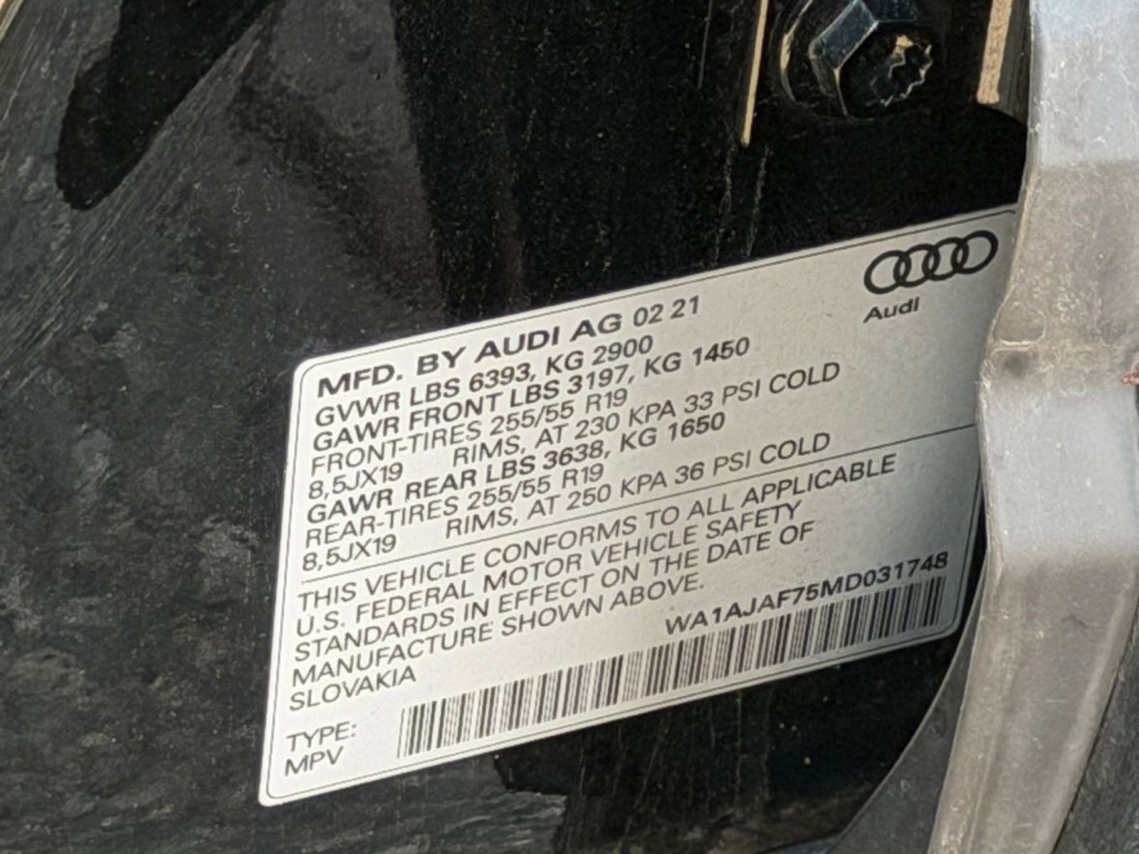 Used 2021 Audi Q7 2.0T Premium w/ Convenience Package image 19