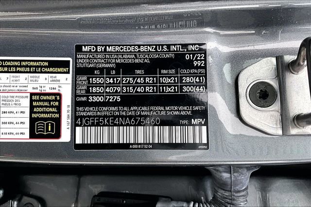 Certified 2022 Mercedes-Benz GLS 450 4MATIC image 22