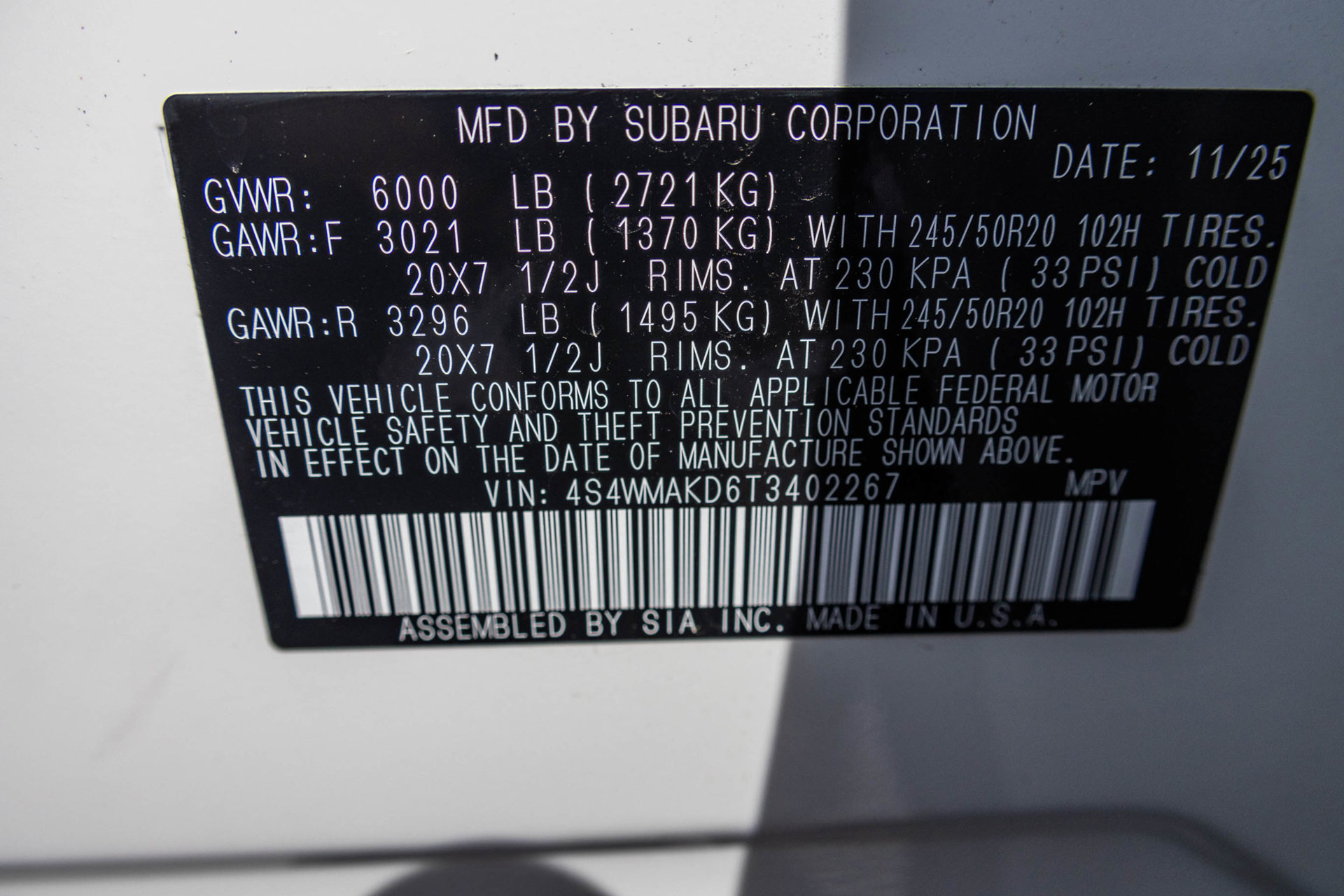 Used 2026 Subaru Ascent Touring AWD/4WD image 52