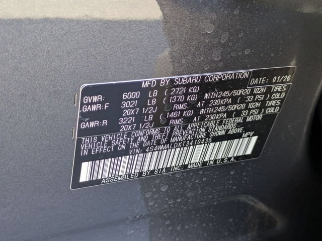 New 2026 Subaru Ascent Bronze Edition AWD/4WD image 32