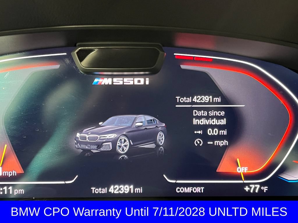 Used 2023 BMW M550i xDrive w/ Executive Package AWD/4WD image 2