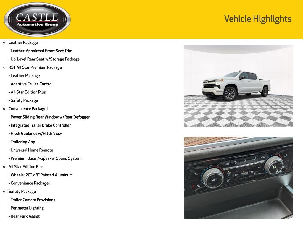 Used 2023 Chevrolet Silverado 1500 RST w/ RST All Star Premium Package AWD/4WD image 4