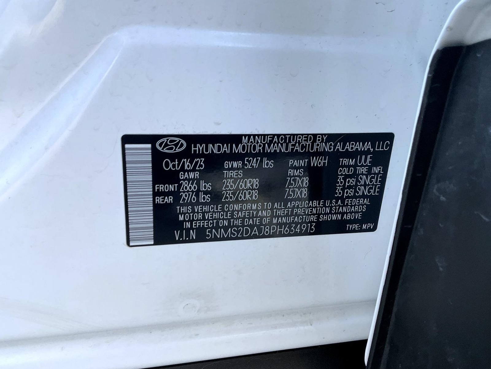 Certified 2023 Hyundai Santa Fe SEL AWD/4WD image 25