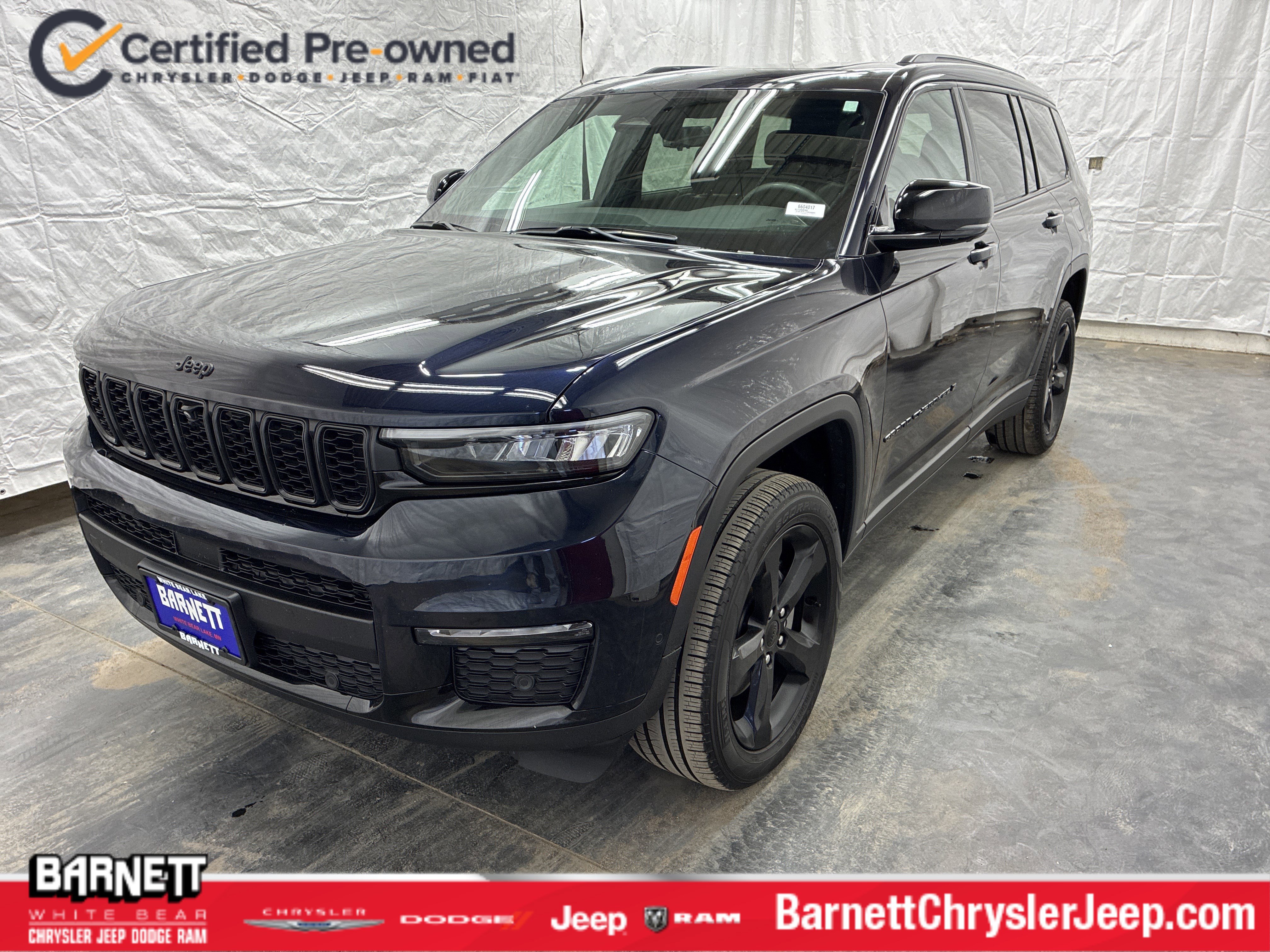 Certified 2024 Jeep Grand Cherokee L Limited w/ Luxury Tech Group II