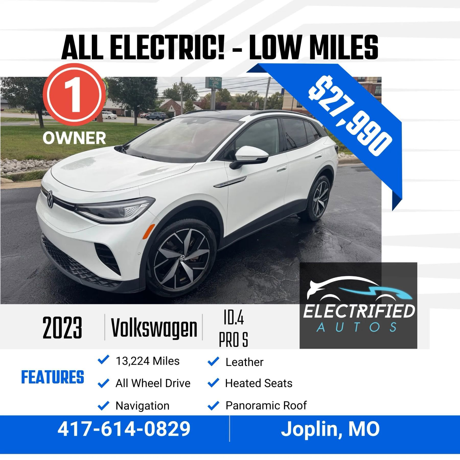 Used 2023 Volkswagen ID.4 Pro S image 1