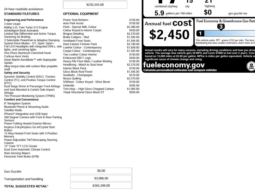 Used 2017 Aston Martin DB11 V12 image 8