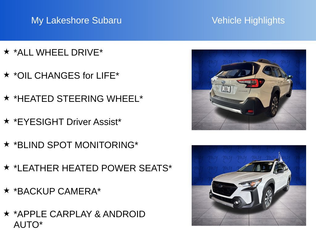 Certified 2025 Subaru Outback Limited AWD/4WD image 6