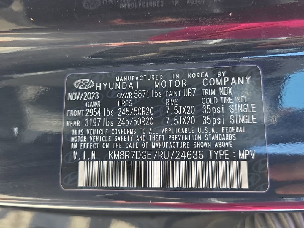 Used 2024 Hyundai Palisade Calligraphy image 20