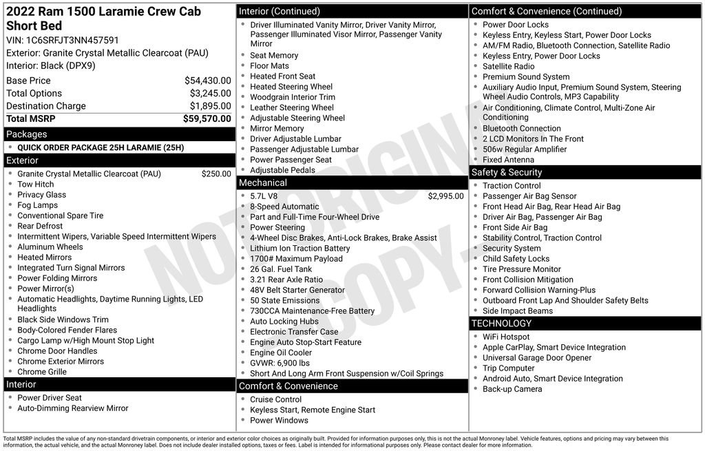 Used 2022 RAM 1500 Laramie image 4