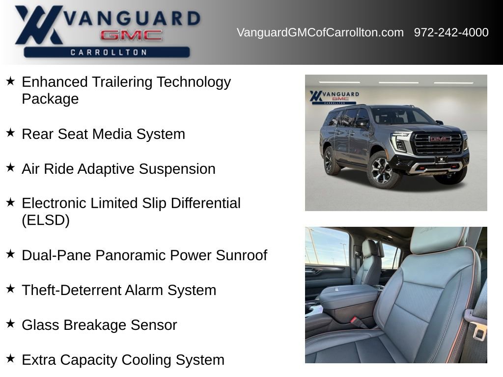 New 2026 GMC Yukon XL AT4 w/ AT4 Premium Plus Package AWD/4WD image 12