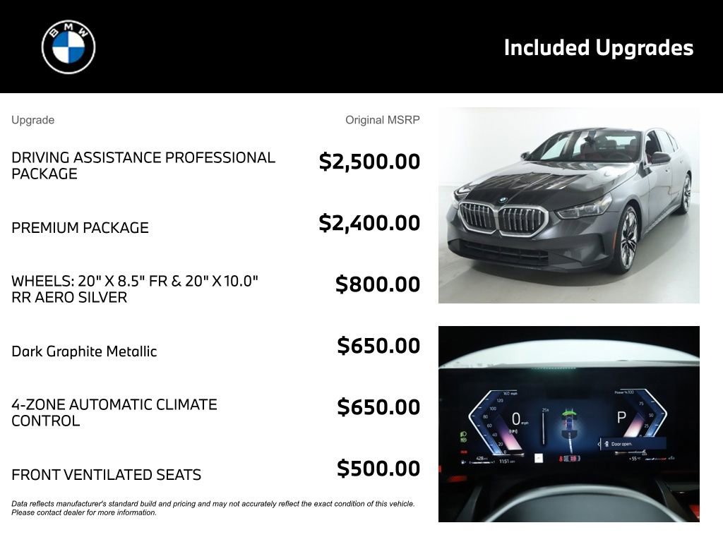Used 2026 BMW 540i xDrive AWD/4WD image 4