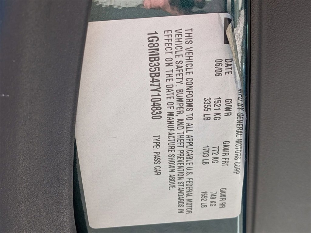 Used 2007 Saturn Sky w/ Premium Trim Pkg image 27