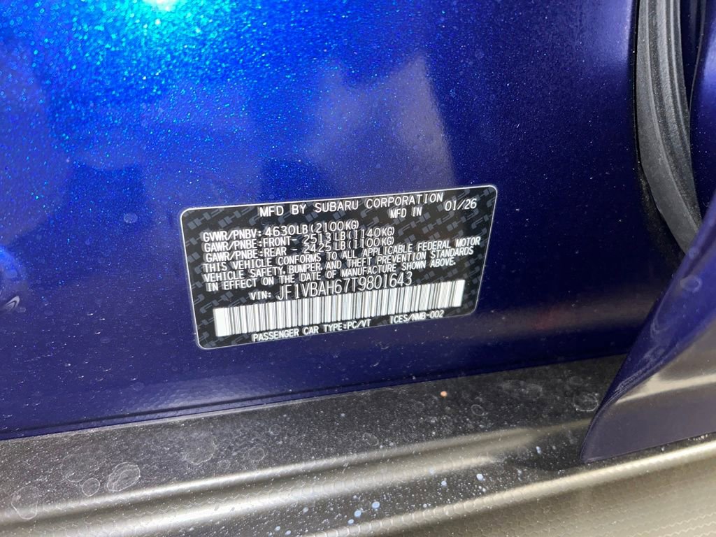 New 2026 Subaru WRX Premium image 15