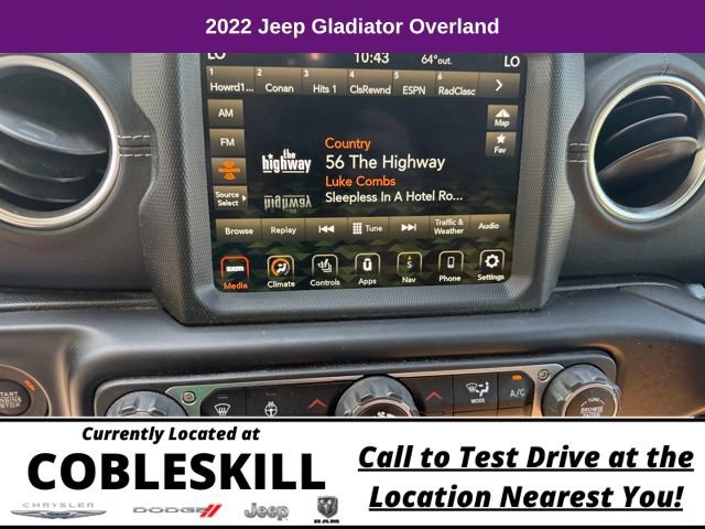 Used 2022 Jeep Gladiator Overland w/ Popular Equipment Package AWD/4WD image 22