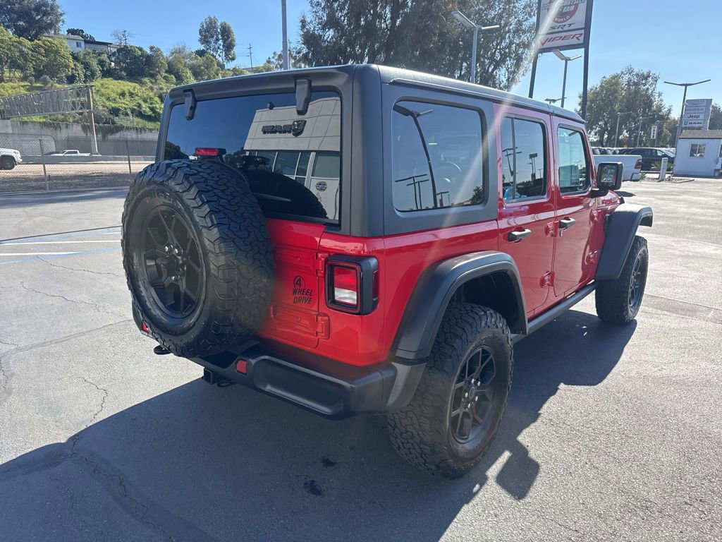 Certified 2025 Jeep Wrangler Unlimited Sport S 4xe image 8
