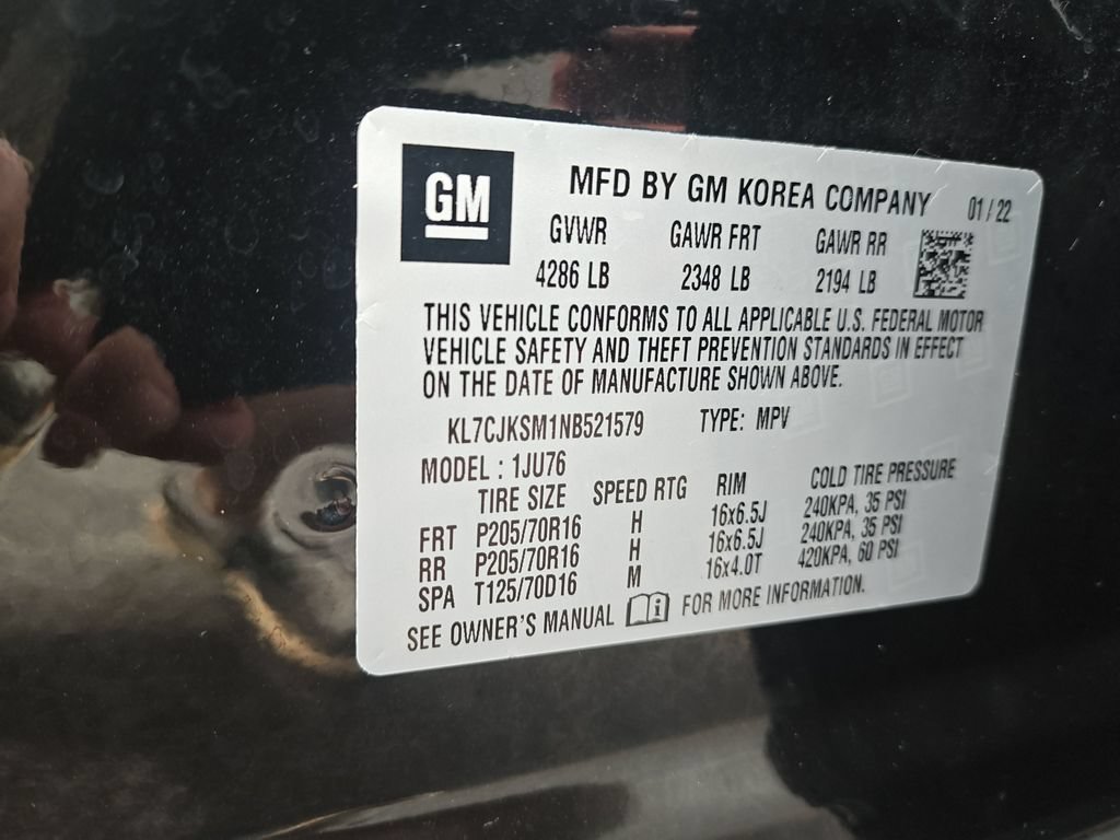 Used 2022 Chevrolet Trax LS w/ Tint and Cruise Package FWD image 26