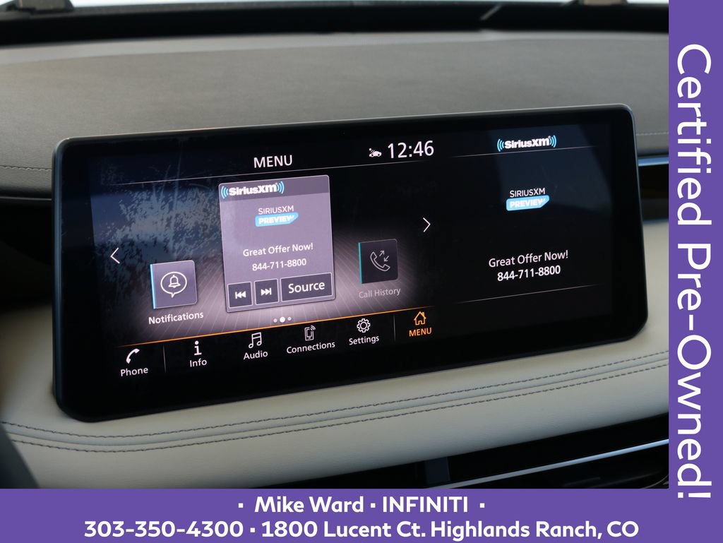 Certified 2025 INFINITI QX60 Pure w/ Cargo Package AWD/4WD image 10
