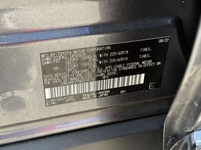 Used 2022 Toyota RAV4 SE AWD/4WD image 34