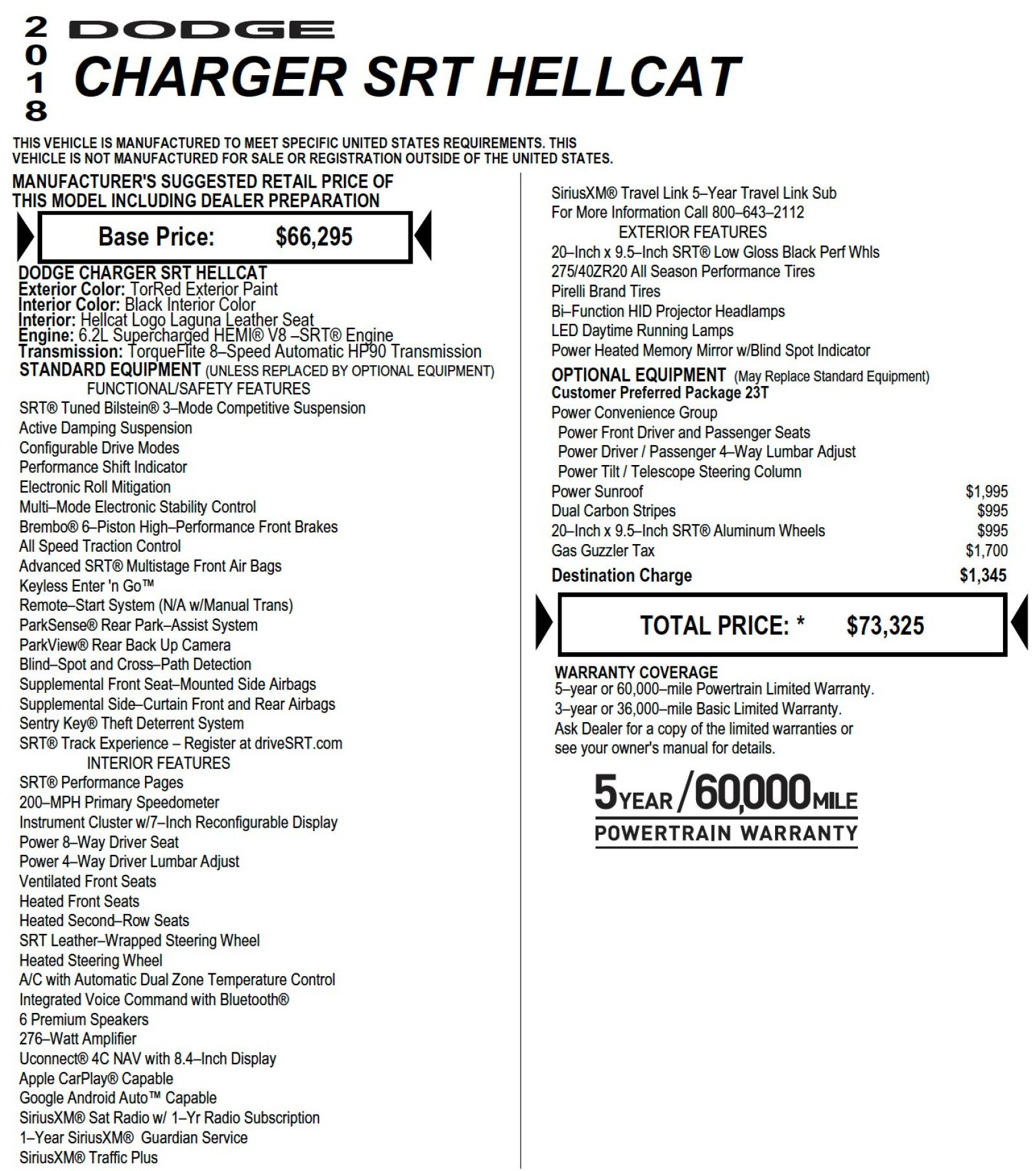 Used 2018 Dodge Charger SRT Hellcat RWD image 7