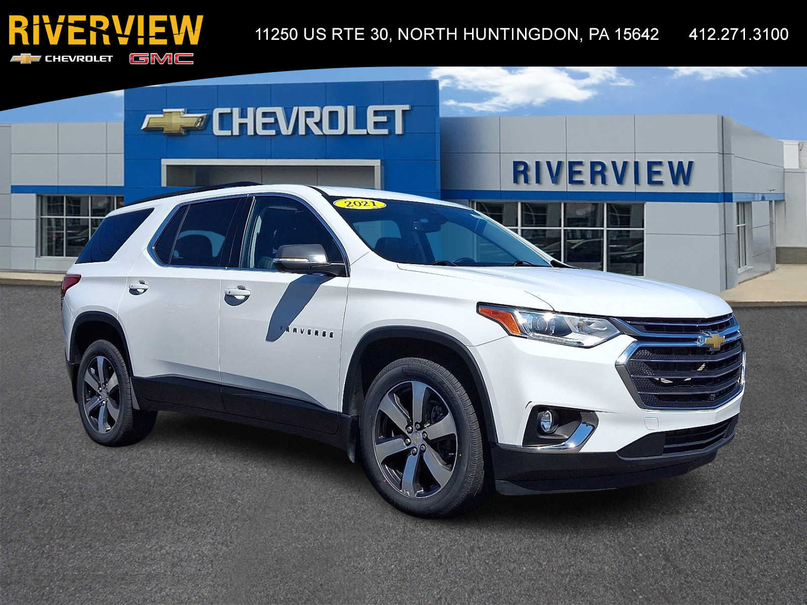 Used 2021 Chevrolet Traverse LT w/ LT Premium Package