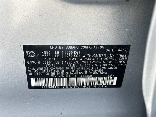 Used 2024 Subaru Outback Premium image 30