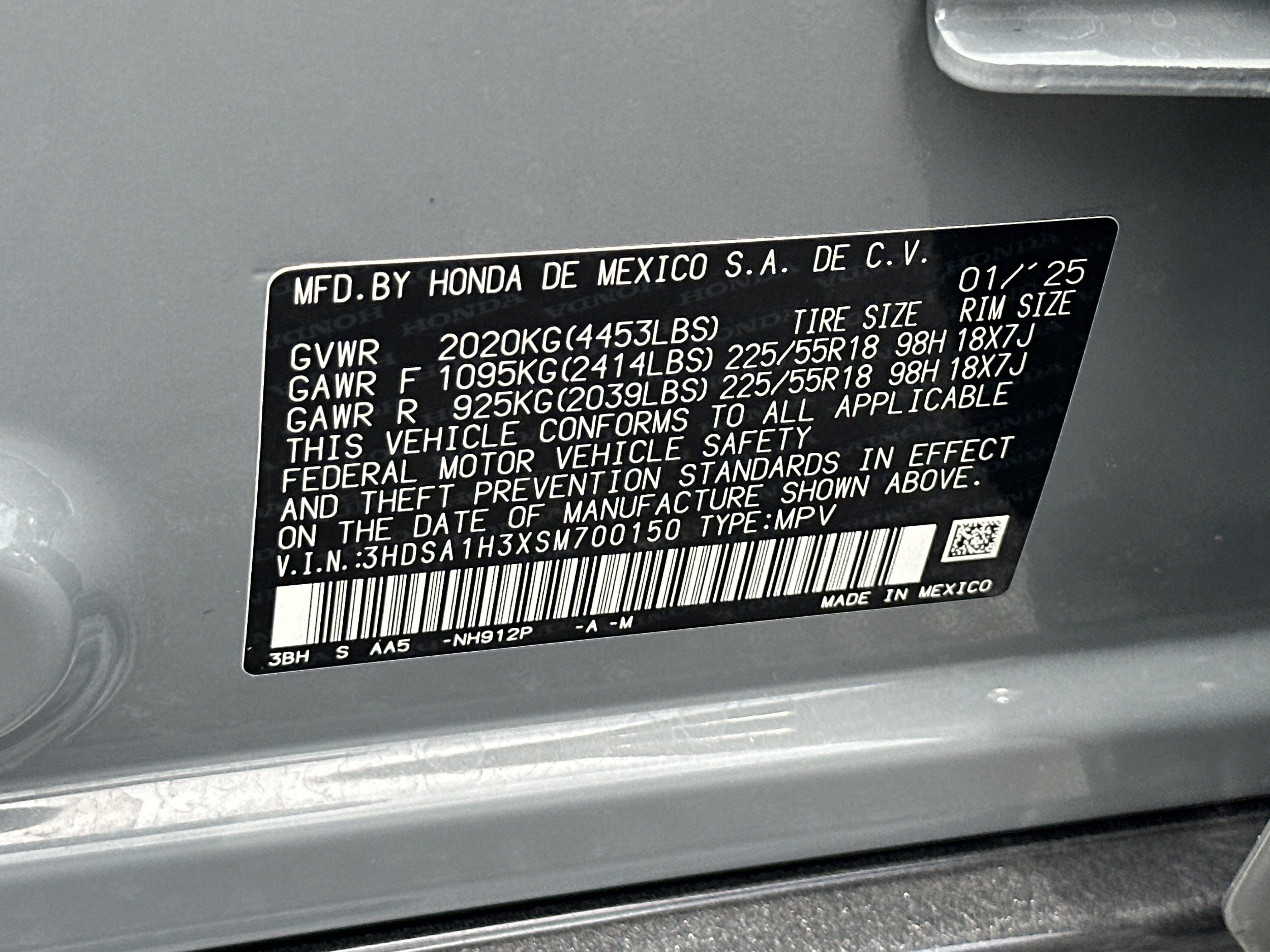 Certified 2025 Acura ADX FWD image 37