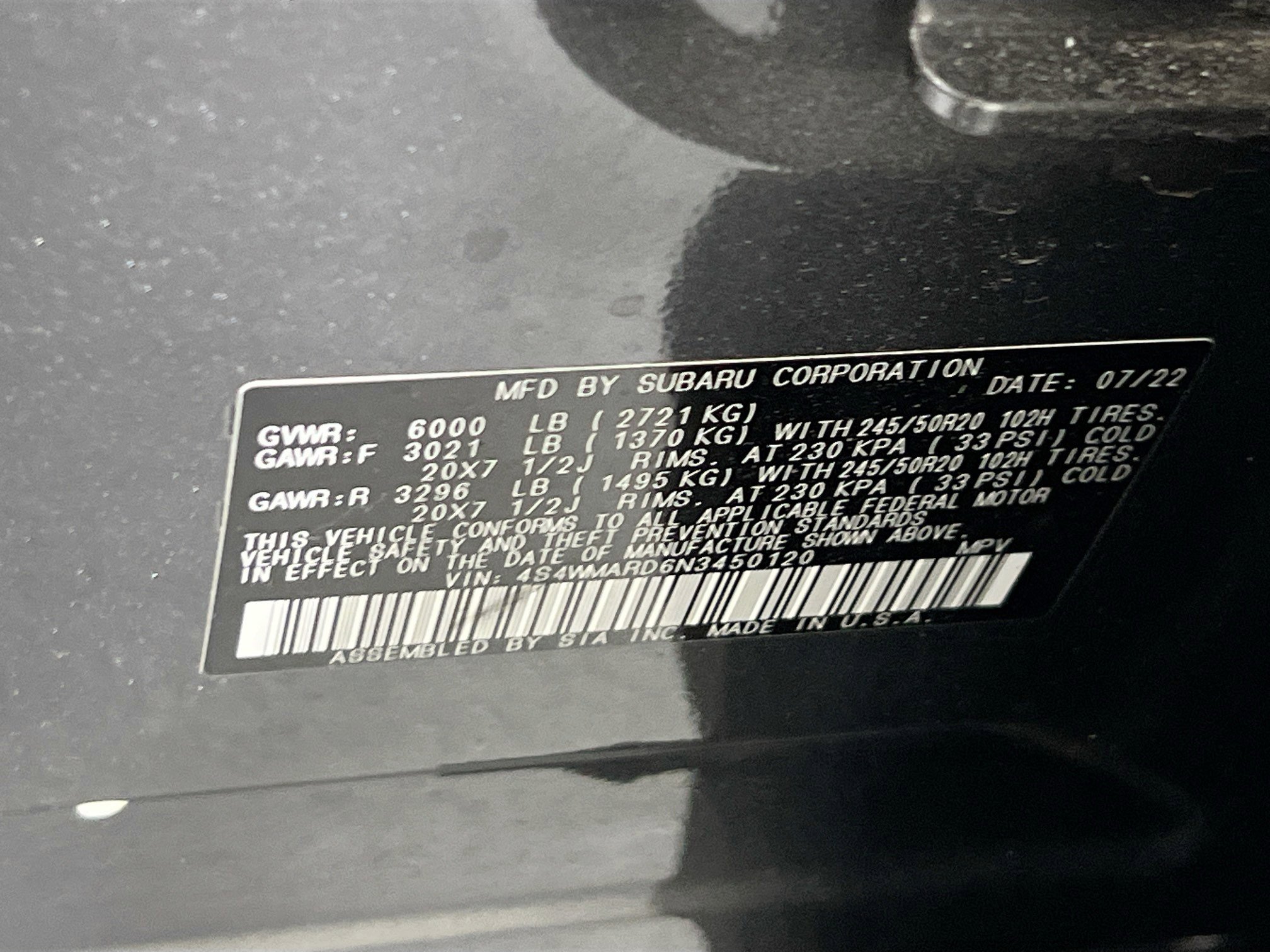 Used 2022 Subaru Ascent Touring image 35