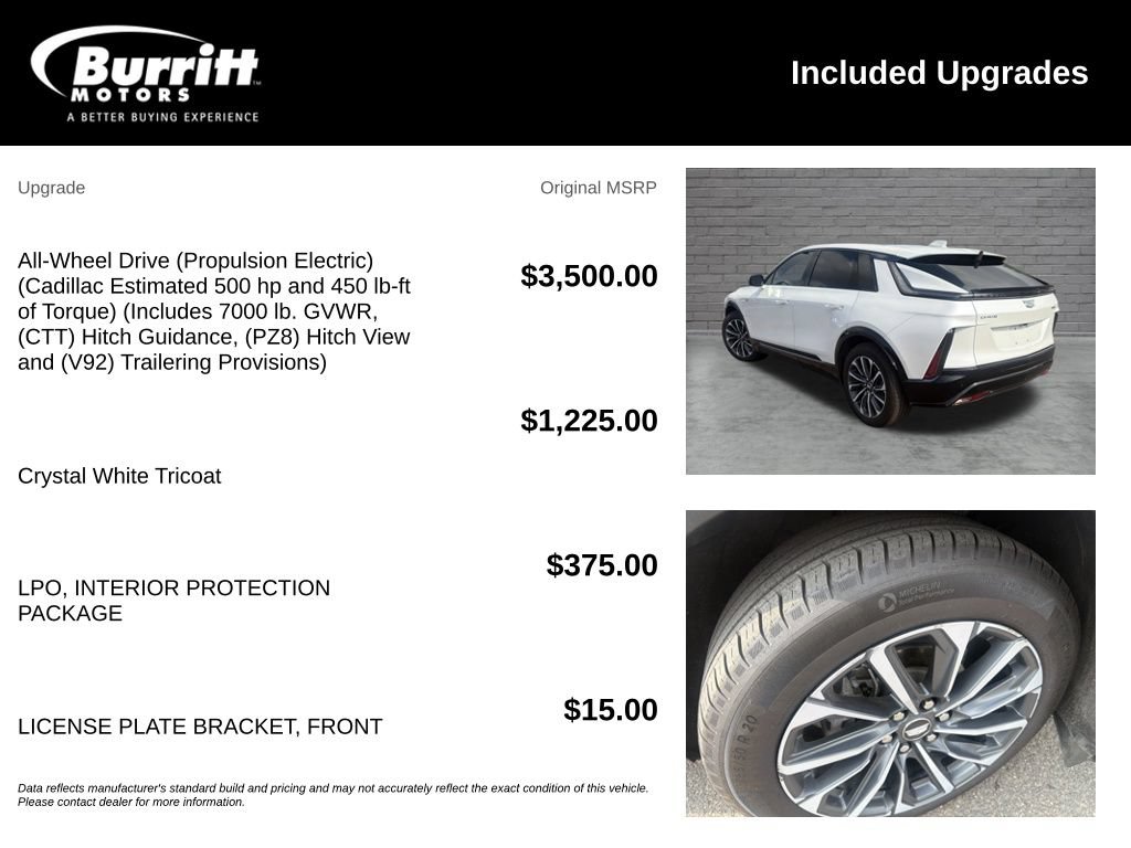 Used 2024 Cadillac Lyriq Sport AWD/4WD image 3
