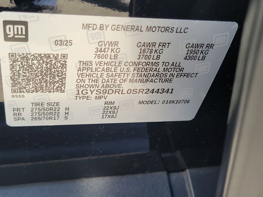 Certified 2025 Cadillac Escalade Premium Luxury Platinum image 34